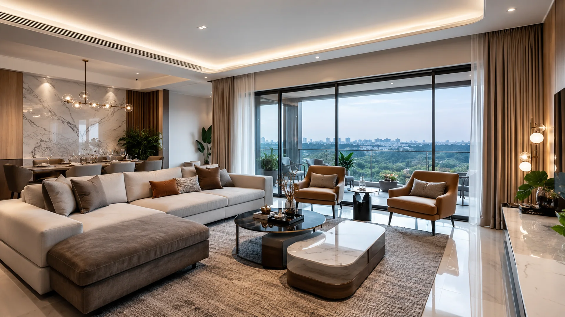 Real estate sample residence for 360 virtual tour